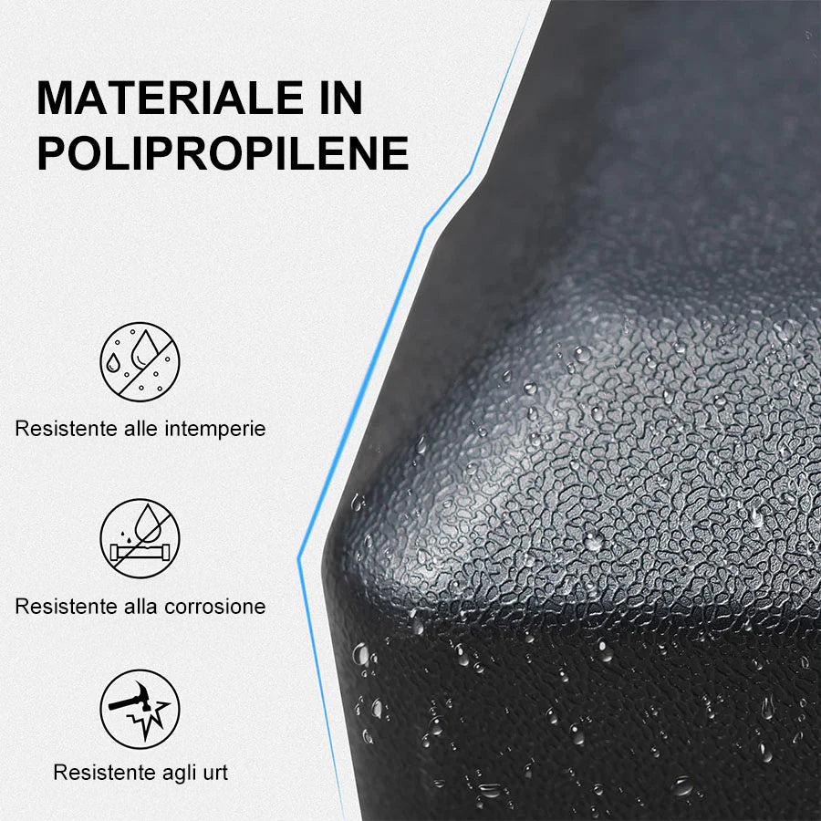 PURPLE LEAF BASE-1 supporto per ombrellone a braccio, base riempibile con acqua o sabbia, per ombrellone a braccio, base da 100 kg