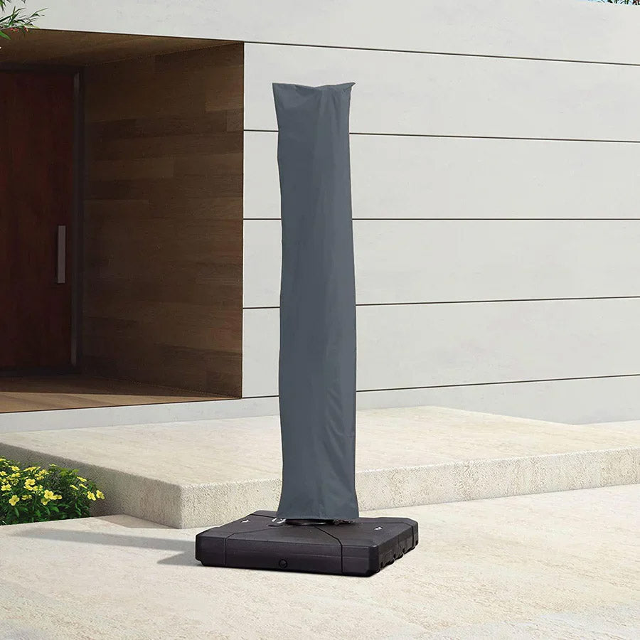 PURPLE LEAF copertina per ombrellone con cerniera per esterni