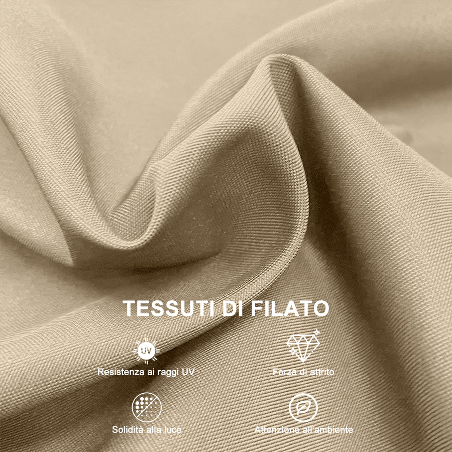 PURPLE LEAF Pergola Alluminio Pergolato da Giardino con Tetto ha Scomparsa Per Giardino Pergolati Terrazzo