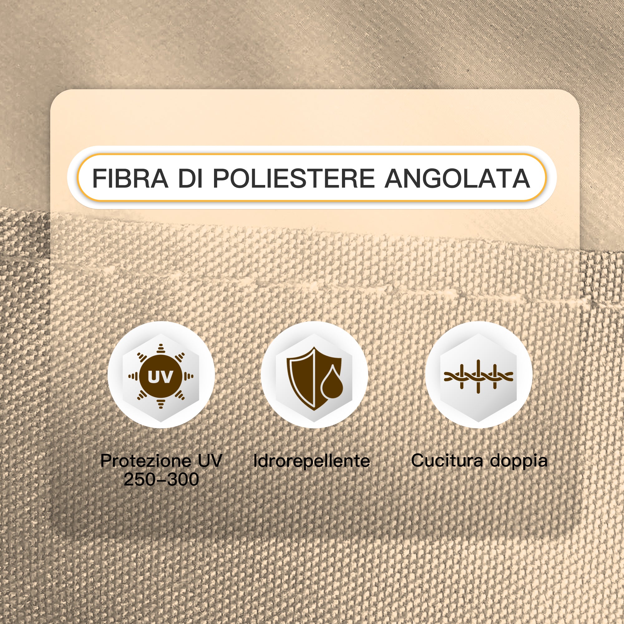 PURPLE LEAF copertina per ombrellone con cerniera per esterni