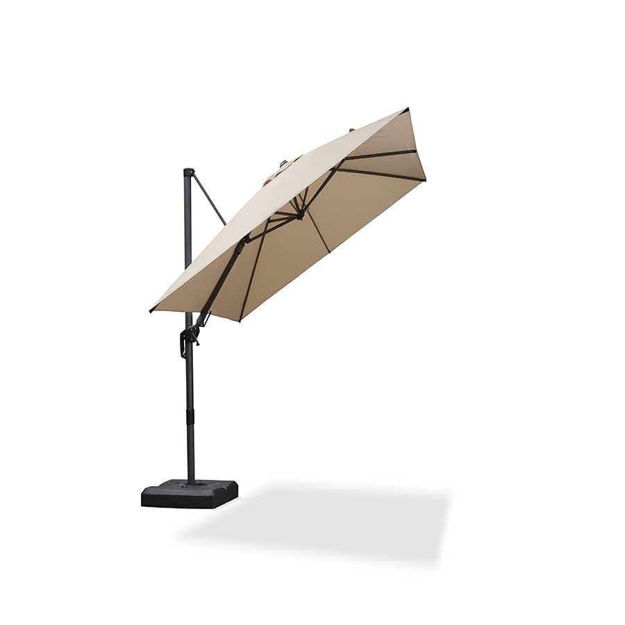 PURPLE LEAF Ombrellone da Giardino Quadrato inclinabile economico