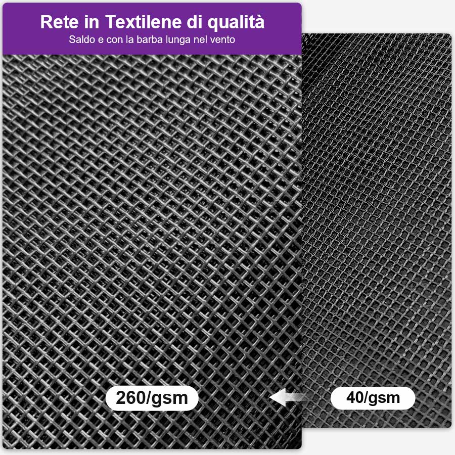 PURPLE LEAF Alluminio Gazebo Tetto Doppio in Acciaio Galvanizzato Zanzariere e Tende,Grigio con Ottimo Rapporto Qualità-Prezzo