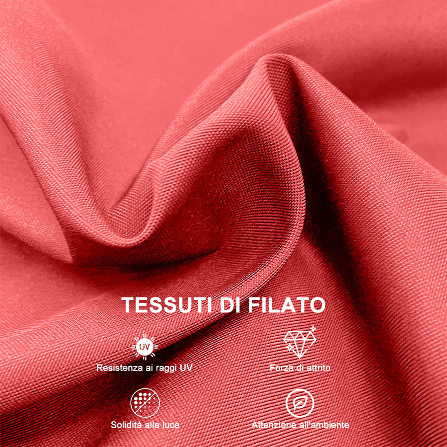 PURPLE LEAF Pergola Alluminio Pergolato da Giardino con Tetto ha Scomparsa Per Giardino Pergolati Terrazzo