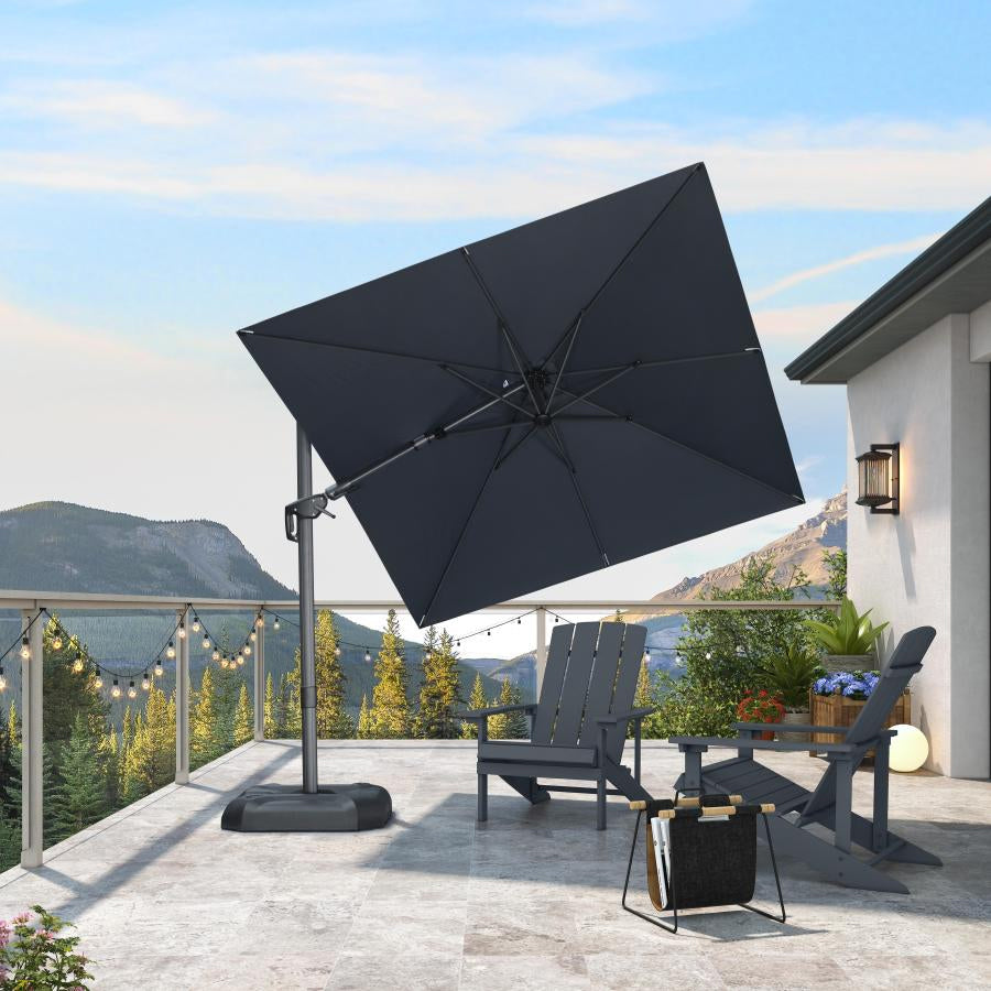 PURPLE LEAF Ombrellone da Giardino Quadrato inclinabile economico