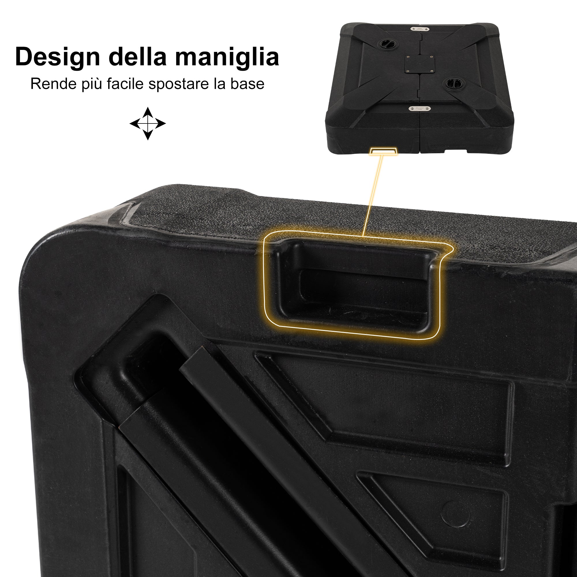 PURPLE LEAF Base per ombrellone ZY04BSCJ-150-NEW