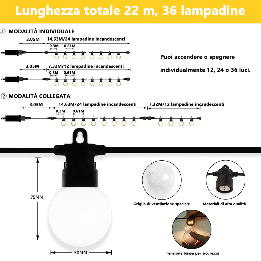 PURPLE LEAF Tonnelle da Giardino, Tetto Doppio in Acciaio Galvanizzato, con Tende Migliorate e Guirlande Luminose Trasparenti, Bronzo