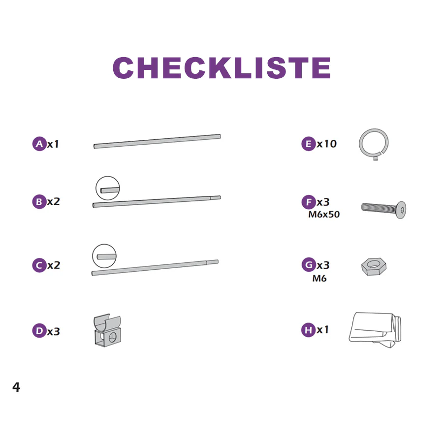 PURPLE LEAF Tende da Esterno Retrattili con Protezione UV e Privacy adatto solo per PURPLE LEAF