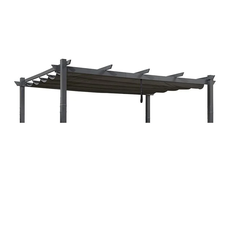 PURPLE LEAF Tessuto per pergolati retrattili Protezione UV Ricambiabile Installazione facile Compatibile solo con pergolati Purple Leaf