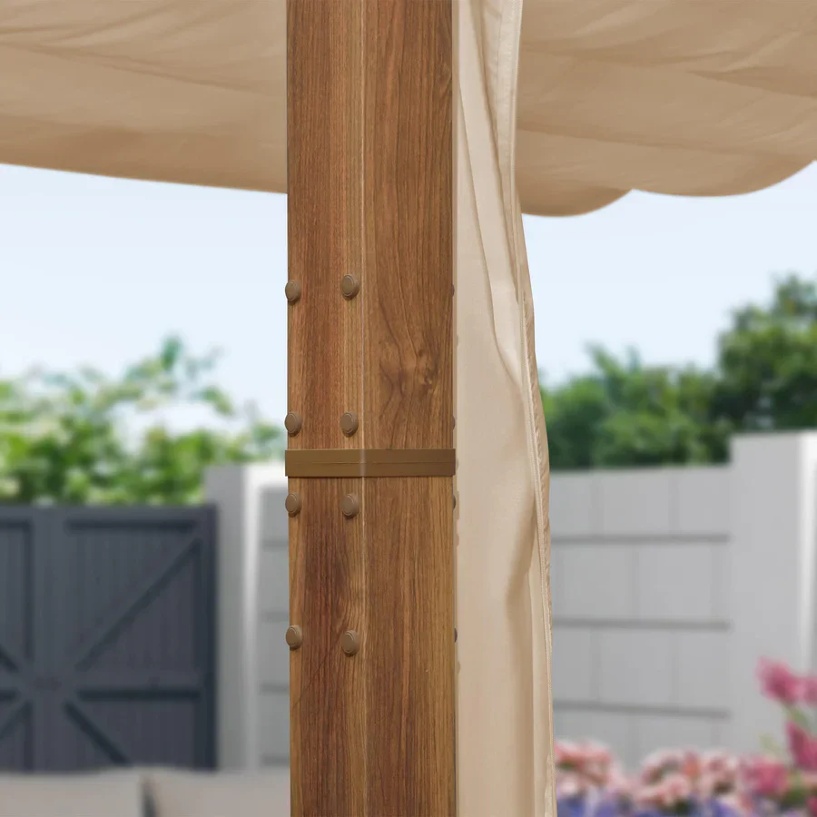 PURPLE LEAF Tende da Esterno Retrattili con Protezione UV e Privacy adatto solo per PURPLE LEAF