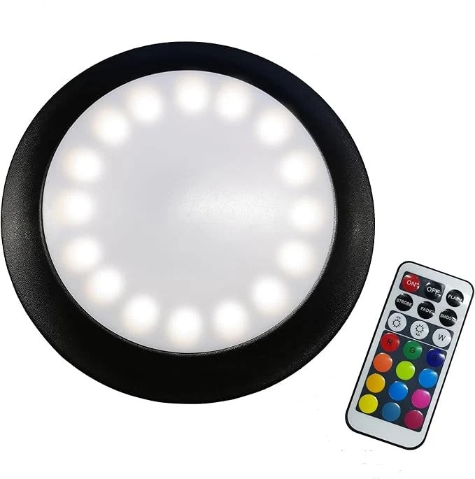 PURPLE LEAF Luce LED per Ombrellone con Telecomando, 12 Colori e Luminosità Regolabile per Esterni